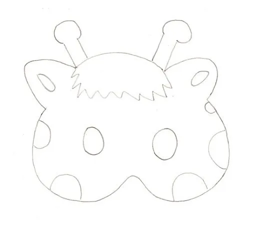 Como hacer una mascara de zorro en foami - Imagui