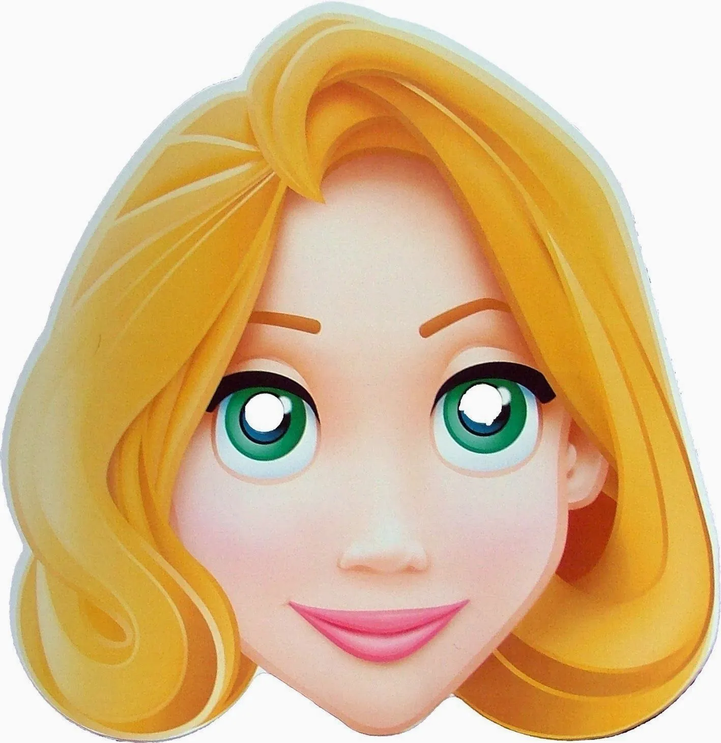 Antifaz y máscara de Rapunzel para Imprimir Gratis. | Ideas y ...