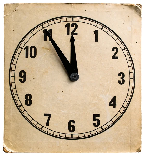 Antiguo reloj de cartón — Foto stock © cluckva #36695745