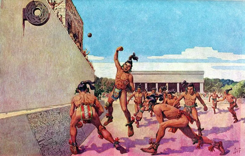 Antiguos Mayas. Ilustraciones de Herbert M. Herget