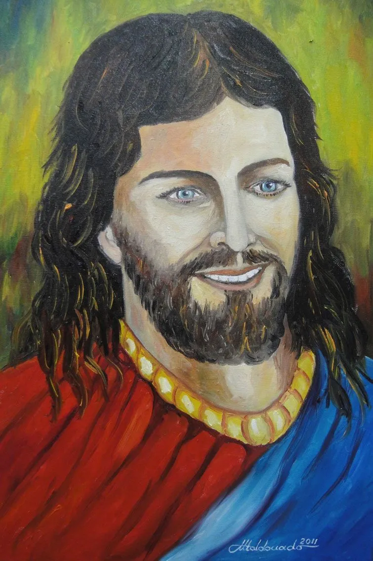 antoniomaldonado.art.sorocaba: 1651 Jesus Sorrindo 60x40