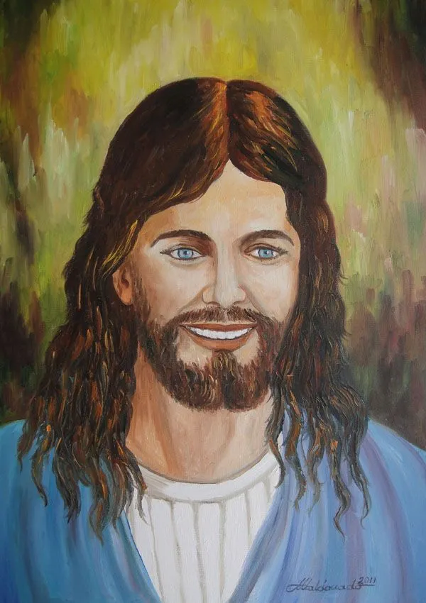 antoniomaldonado.art.sorocaba: 1658 Jesus Sorrindo II 70x50