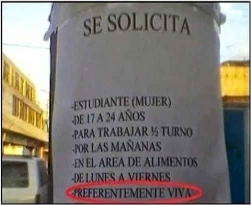 Anuncios y ofertas de trabajo que publica gente loca