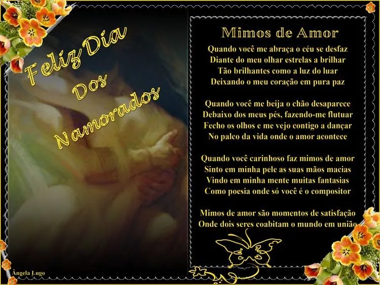 MIMOS DE AMOR (Feliz Dia dos Namorados) - Poemas de amor | Luso-