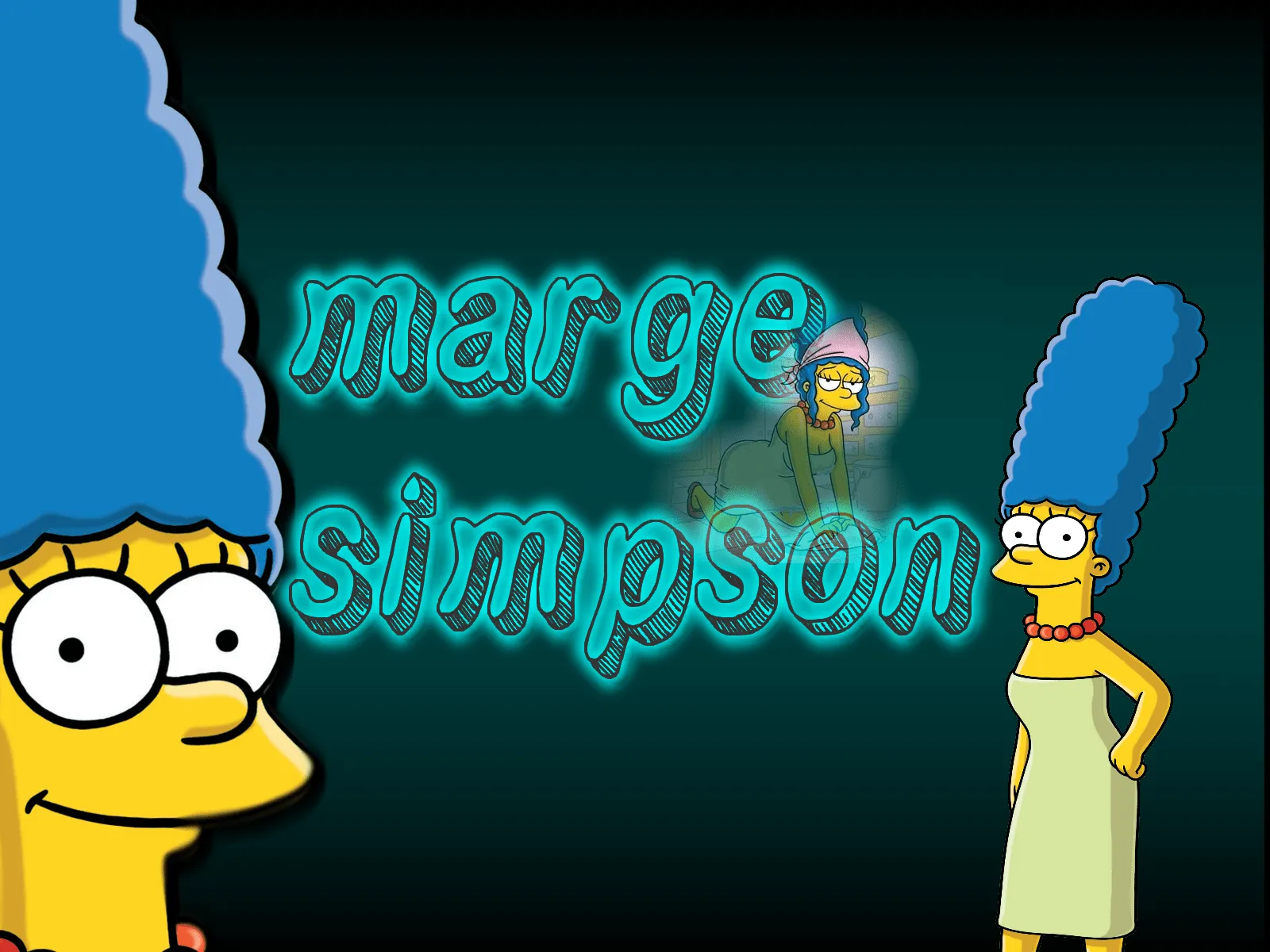 FONDOS DE LOS SIMPSON: fondo de pantalla de marge simpson