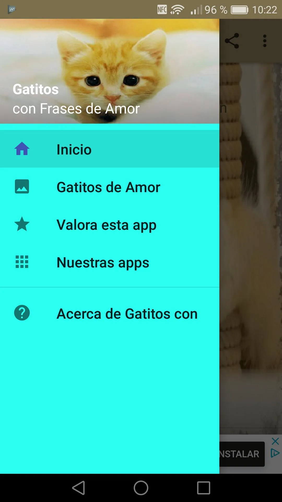 APK Gatitos con Frases de Amor untuk Muat Turun Android