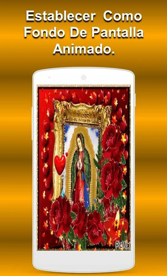 APK Virgen De Guadalupe Background Movimiento untuk Muat Turun Android