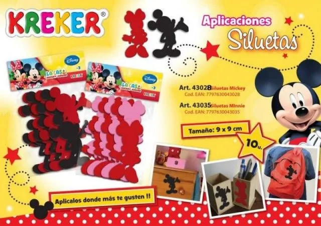 Aplicación Siluetas Minnie