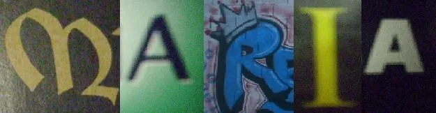 Nombre maria en graffiti - Imagui