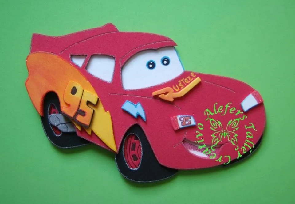 ALEFERS TALLER CREATIVO.: APLIQUES DE CARS