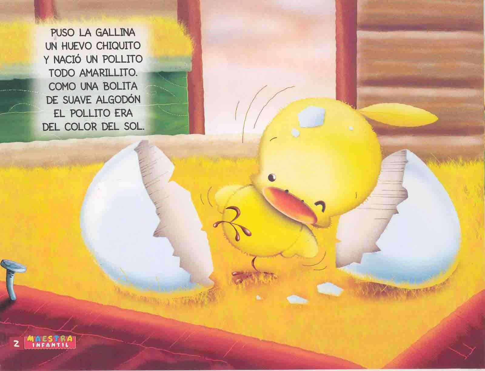 APORTES EDUCACIÓN BÁSICA ": Cuento "Un pollito amarillo"