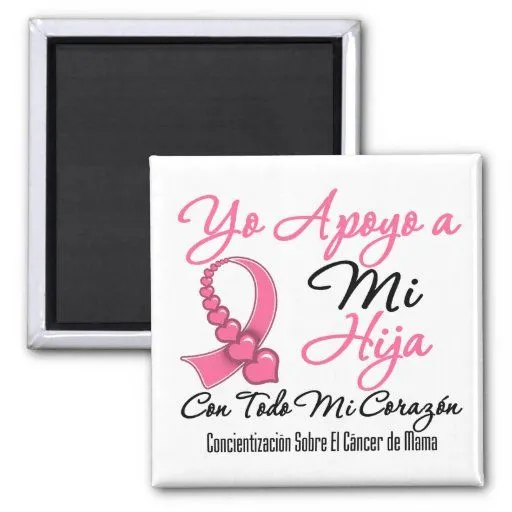 Yo Apoyo al MI Hija - Cáncer de Mamá Iman de Zazzle.