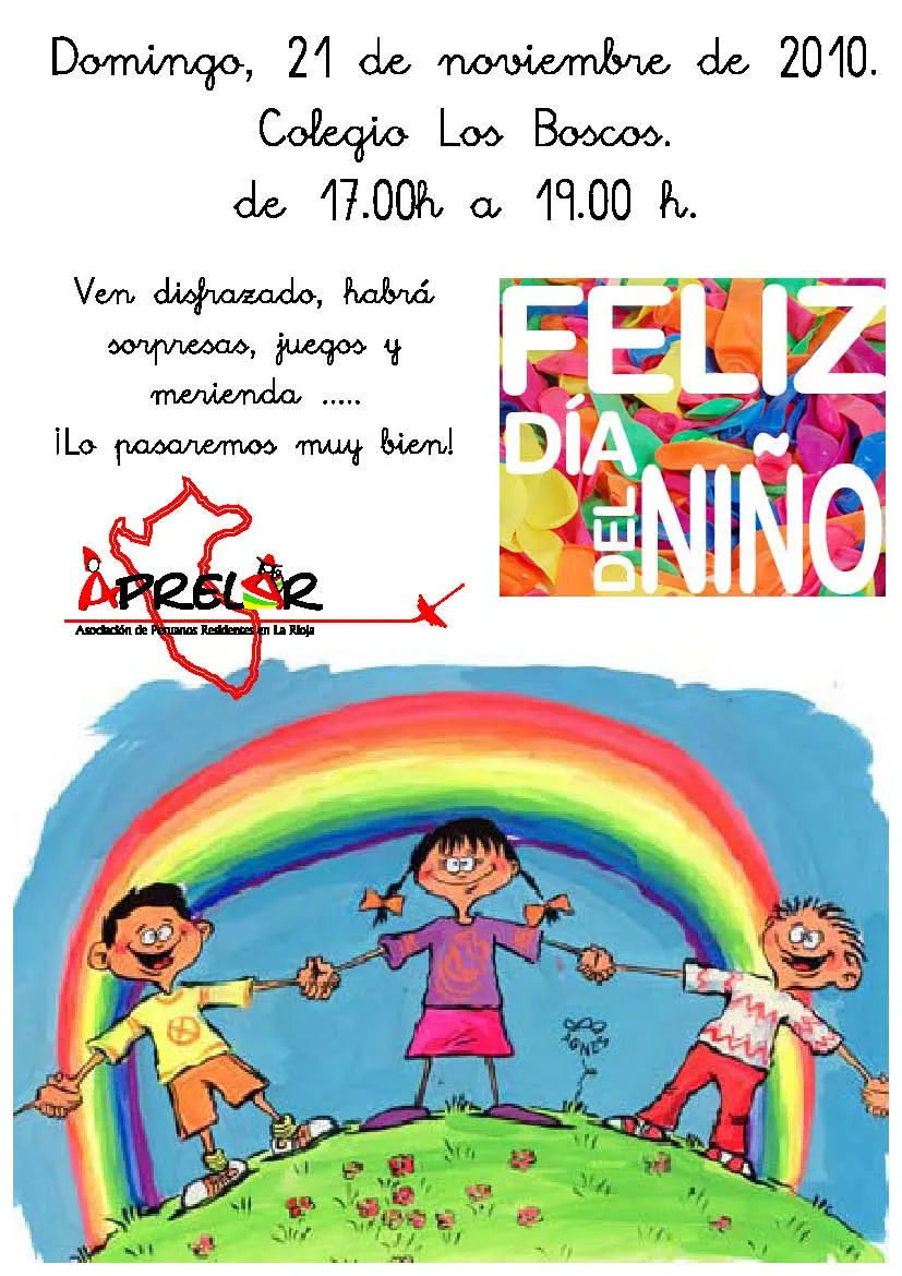 APRELAR: DIA DEL NIÑO 2010