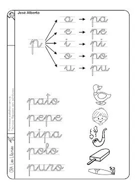 APRENDAMOS A LEER: Libro de Ejercicios Didácticos para desarrollar ...