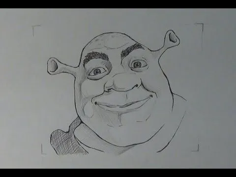 Aprende a dibujar la cara de Shrek - YouTube