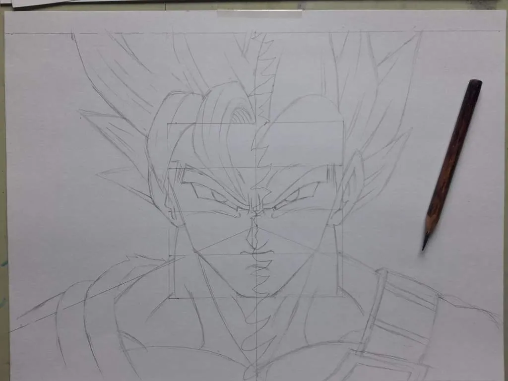 Aprende a dibujar a y pintar a goku y vegeta | ⚡ Dragon Ball Super Oficial⚡  Amino