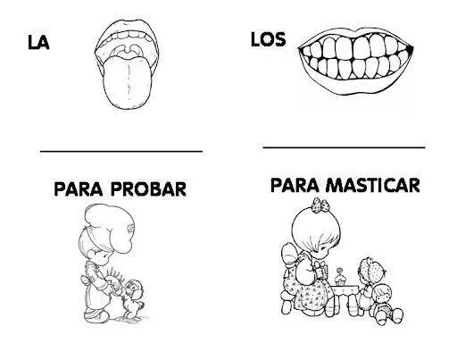 APRENDE LOS CINCO SENTIDOS CON FICHAS PARA COLOREAR