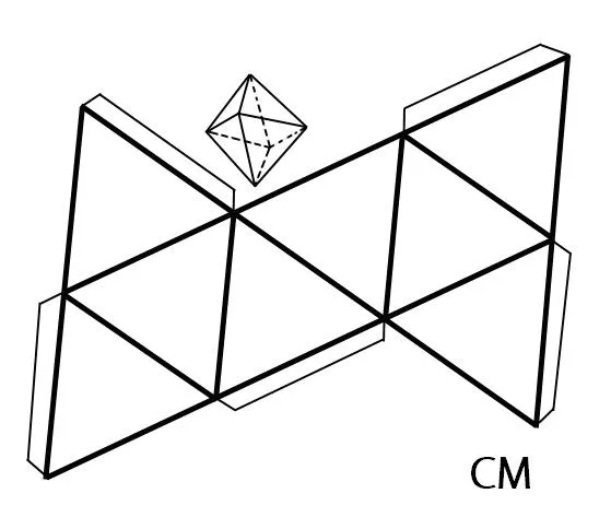 Cuanto aprendemos!: Moldes de cuerpos geométricos.