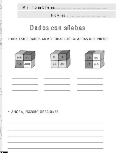 APRENDER ACTIVIDADES DE JUEGOS DE PALABRAS