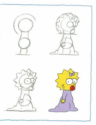 Como aprender a dibujar a los Simpson | Mimundomanual