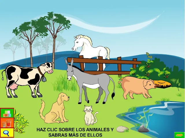 APRENDER ES DIVERTIDO 1º Y 2º: Animales domésticos y animales ...