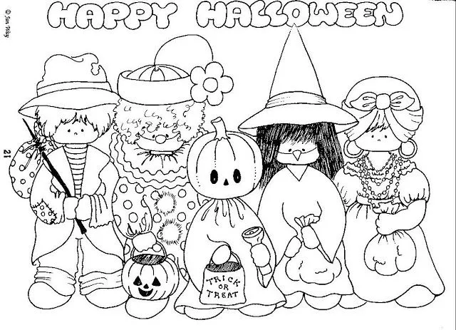 APRENDER ES DIVERTIDO 1º Y 2º: Dibujos para colorear de Halloween.