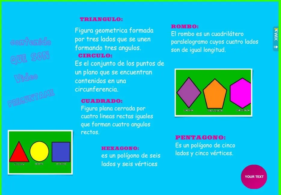 APRENDER ES DIVERTIDO: FIGURAS BIDIMENSIONALES