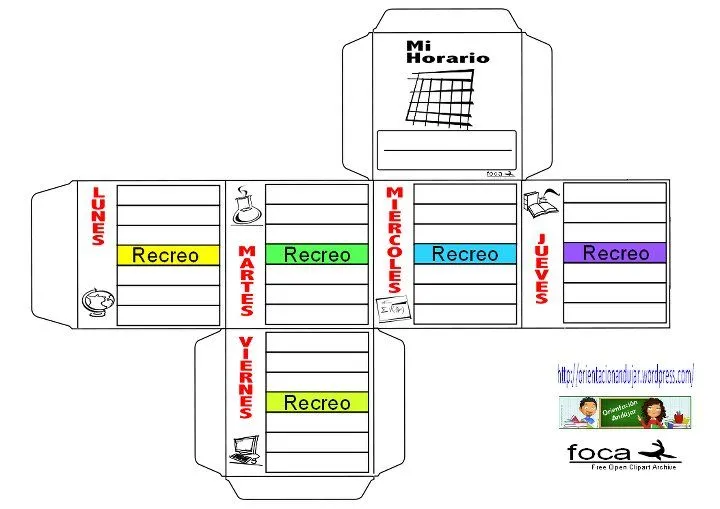 APRENDER Y DIVERTIRSE.... ¡¡TODO EN UNO!!: HORARIOS DIVERTIDOS ...