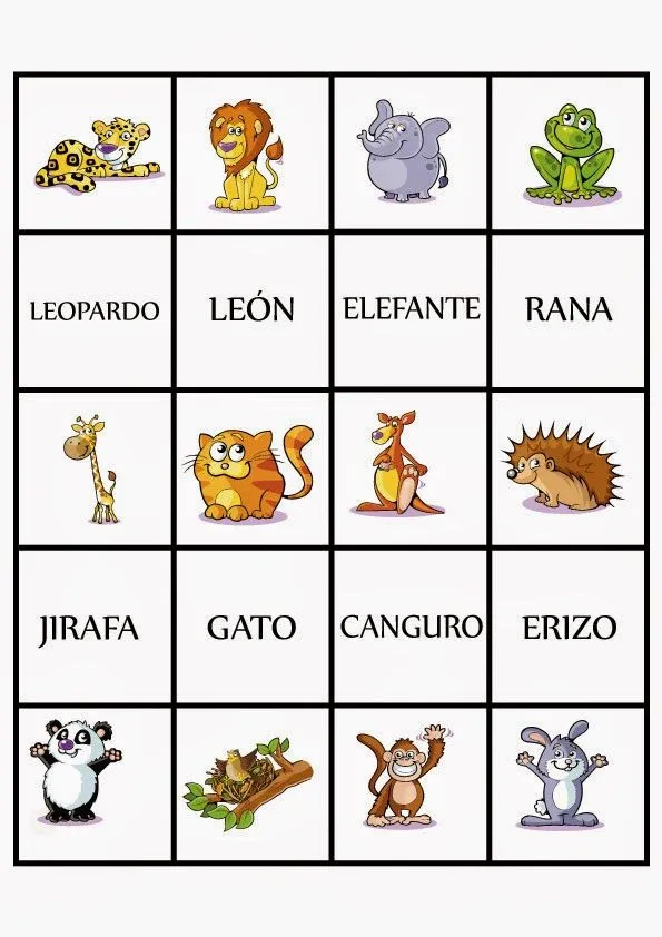 Aprender Español: LOS ANIMALES