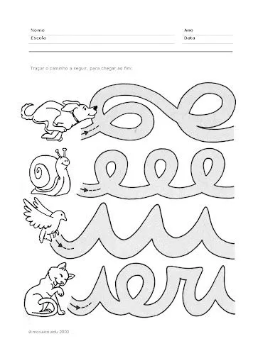 LAMINAS DE GRAFOMOTRICIDAD 2 PARA IMPRIMIR