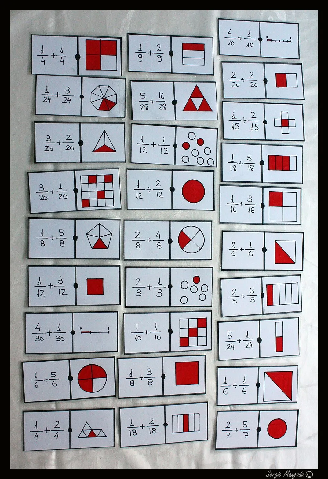 APRENDER MATEMÁTICAS EN SECUNDARIA: DOMINÓ MATEMÁTICO DE SUMA DE ...