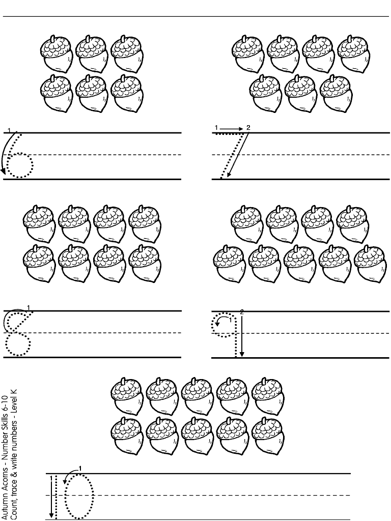 Aprendiendo a contar del 1 al 10 - Imagui