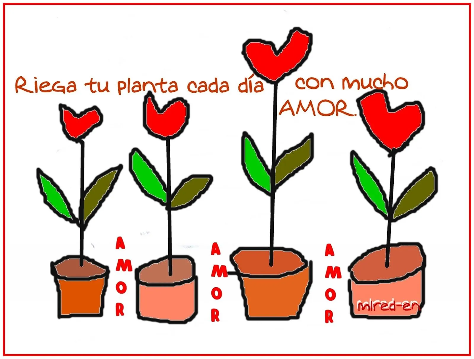 APRENDIENDO A CUIDAR LAS PLANTAS DEL AMOR | LOS PEQUEÑOS ORAMOS