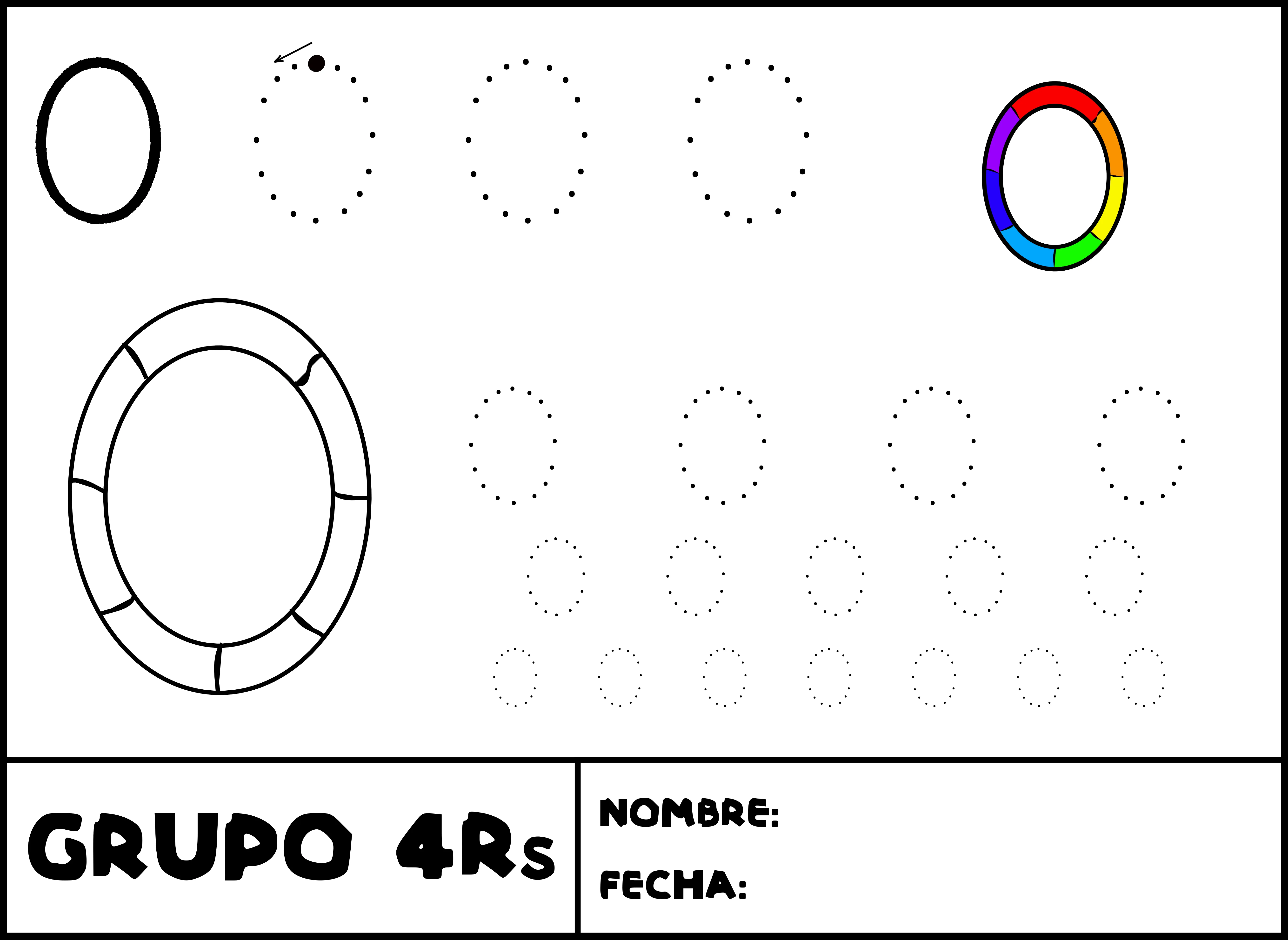 Aprendiendo a escribir: los números | cuatroerres