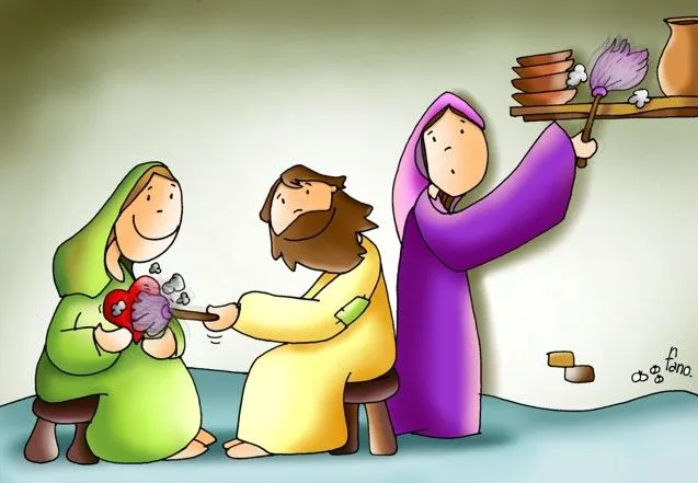 APRENDIENDO DE MARTA Y MARÍA | SOLTAR LA PALABRA