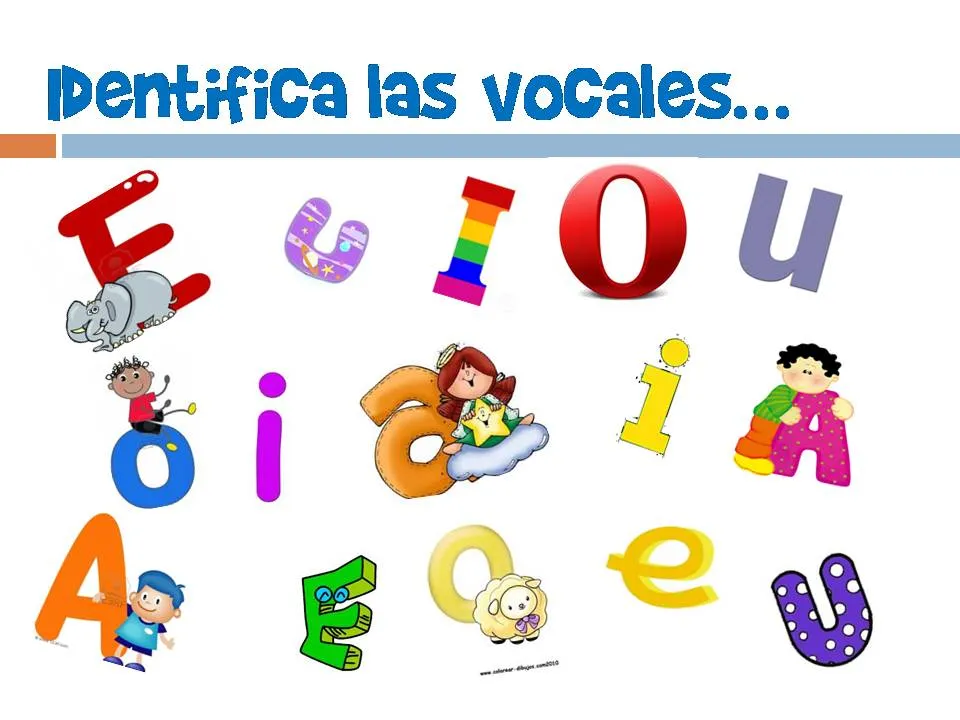 Aprendiendo las vocales en preescolar