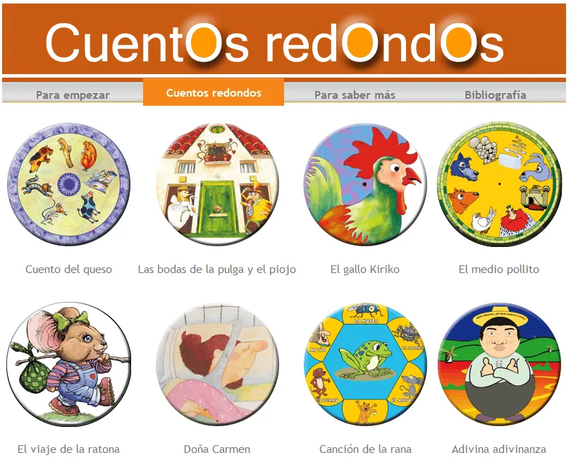 Aprendo en la web: CuentOs redOndOs