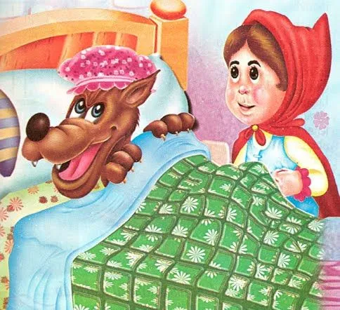 UN POCO DE AQUI,UN POCO DE ALLI: EL CUENTO DE CAPERUCITA ROJA