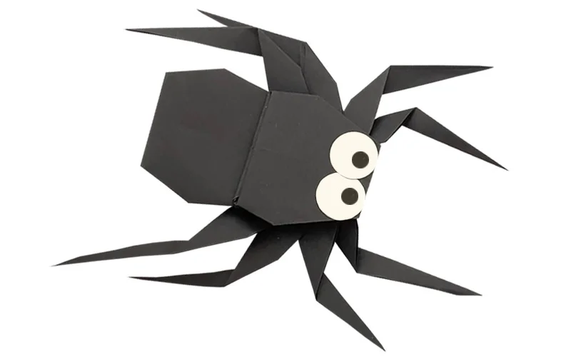 ARAÑA ORIGAMI fácil - PASO A PASO