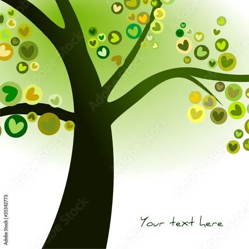 ARBOL DEL AMOR ARBOL DE LA VIDA by bröc, Royalty free vectors ...