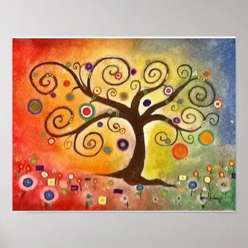 Pinturas del árbol de la vida - Imagui