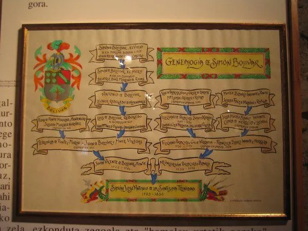 Como hacer el arbol genealogico de simon bolivar - Imagui