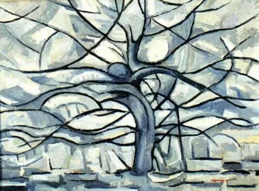 ÁRBOL GRIS., INVIERNO. LUIS MATIAS LOPEZ ESCANEZ - Artelista.