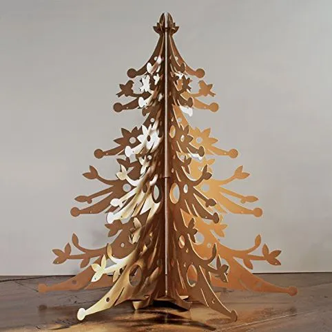 Árbol de navidad de cartón reciclado | OBJECTBIS - RECICLAR Y ...