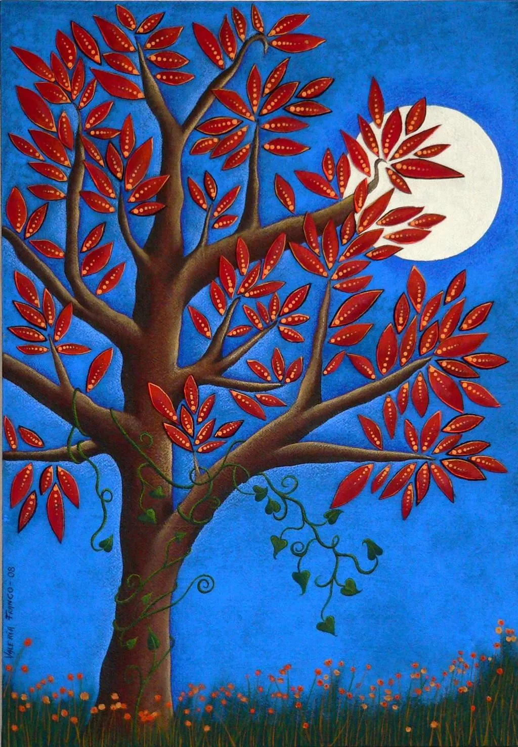 El árbol rojo de mis sueños Valeria Franco- Artelista.com