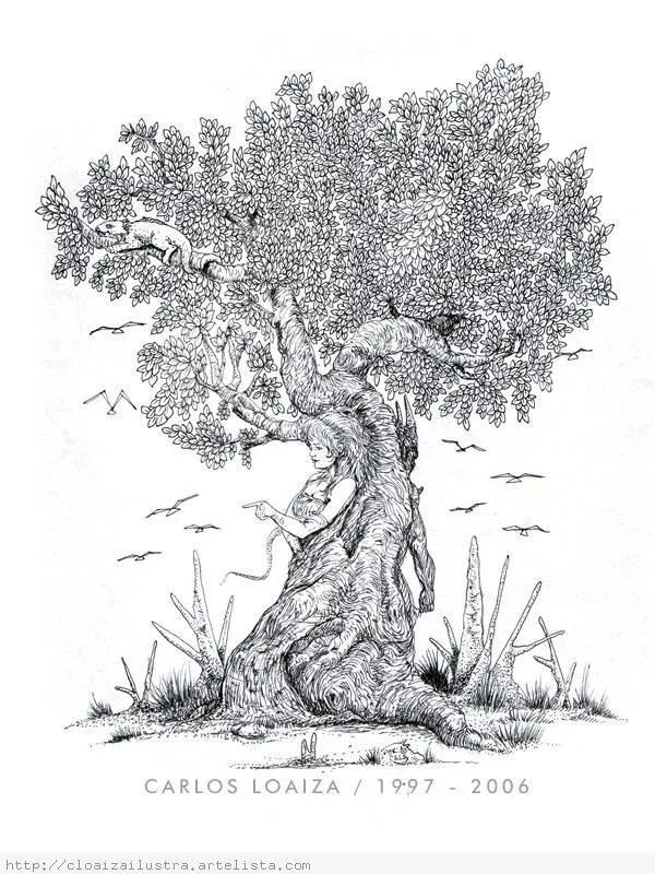 el arbol de la vida carlos Loaiza - Artelista.