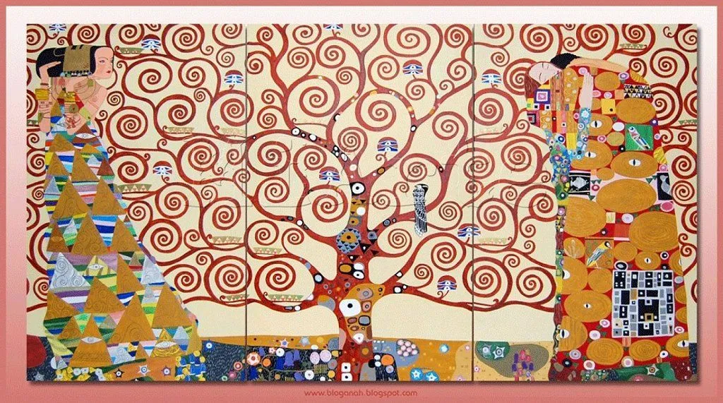 arbol vida klimt | Aprender manualidades es facilisimo.