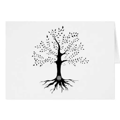 Árbol de la vida tarjeta | Zazzle