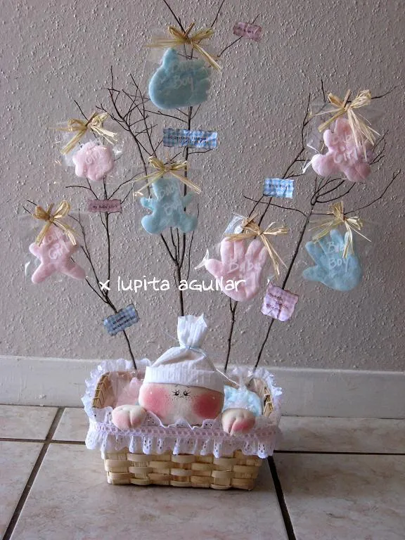 Arbolito para baby shower - Imagui