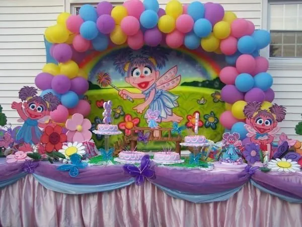 Arch'd and Swag'd | Party'n like Abby Cadabby | Pinterest